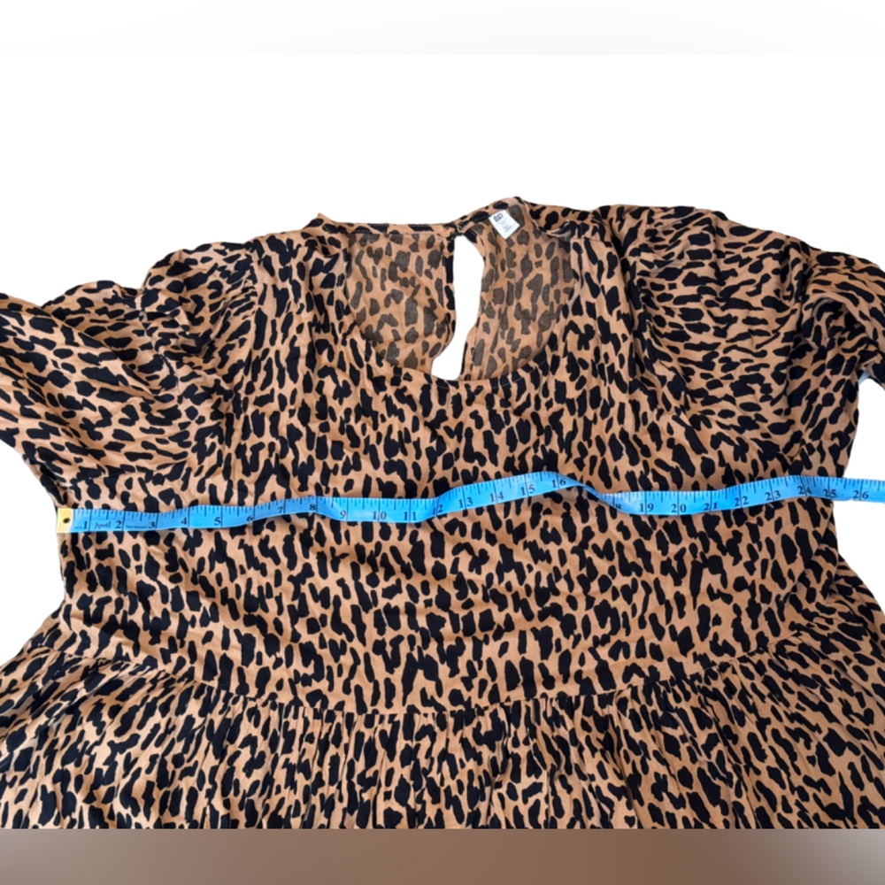 Nordstrom Leopard Print Long Sleeve Dress - Picture 8 of 9